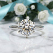 2.0 Ct Round Cut Diamond Option Classic Engagement Ring