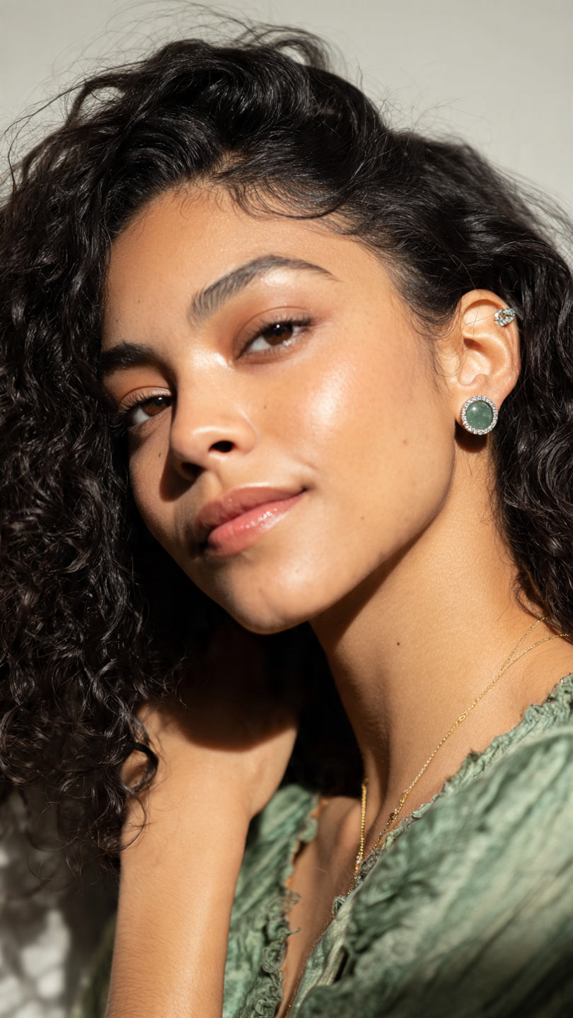 influencer-wearing-a-moss-agate-stud-earrings-with_2.jpg