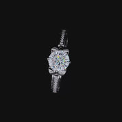 1.0 Ct Round Cut Antique Style Diamond Engagement Ring