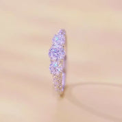 1.1 Cttw Round Cut Diamond Engagement Ring