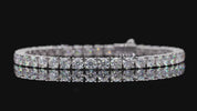 6.5mm Classic Round Diamond Chain Bracelet