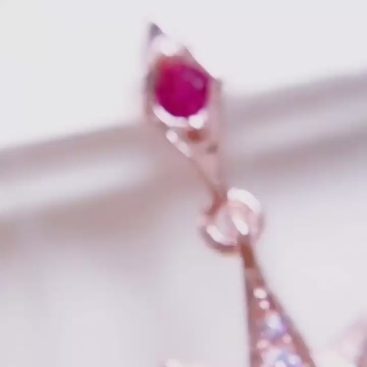 Magical Star Tourmaline Dreamy Earrings
