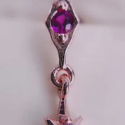 Vintage Star and Moon Diamond Earrings