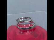 Classic Diamond Couple Wedding Band