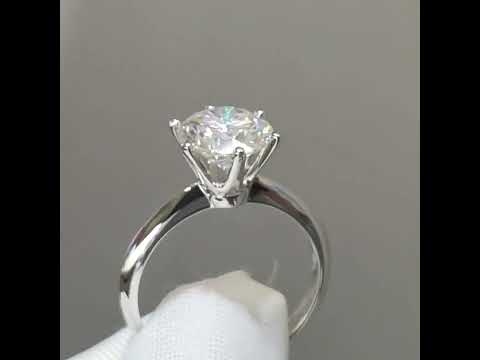 Platinum Engagement Ring with 2.0ct Diamond