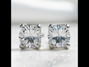 Classic 1.0 ct Diamond Option Ox Stud Earrings