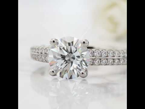 2ct Round Cut Diamond Option Ring