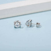 0.5 ct Round 5.0mm Diamond Stud Earrings-Evani Naomi Jewelry