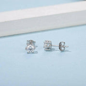 0.50 ct 6-Prong Round Diamond Stud Earrings-Evani Naomi Jewelry