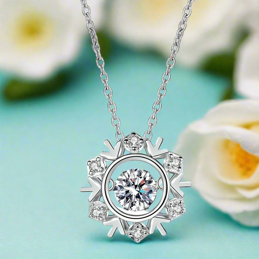 0.50 ct Diamond Hexagram Shaped Necklace-Evani Naomi Jewelry