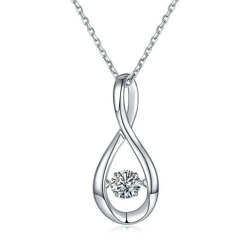 0.50 ct Diamond Infinity Necklace-Evani Naomi Jewelry