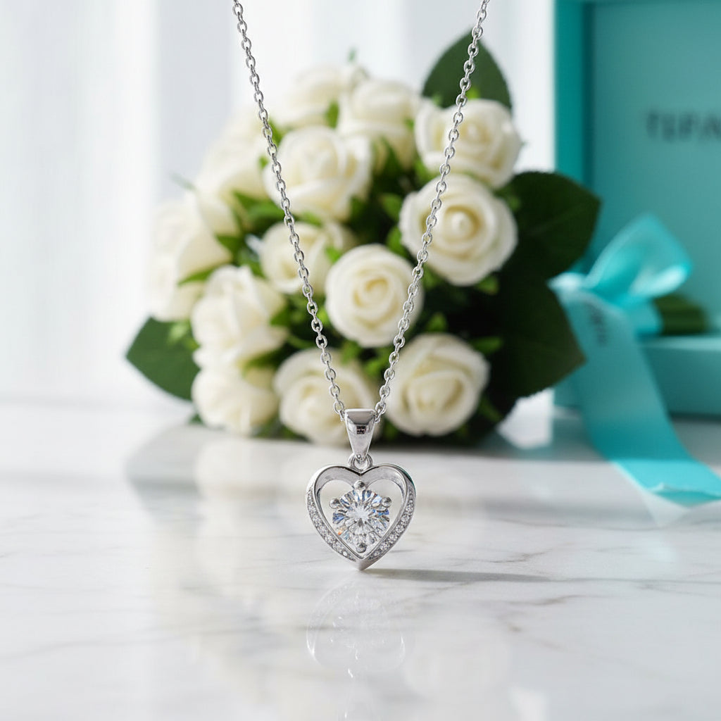 1.00 ct Diamond Clavicle Chain Necklace-Evani Jewelry