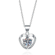 1.00 ct Diamond Clavicle Chain Necklace-Evani Naomi Jewelry