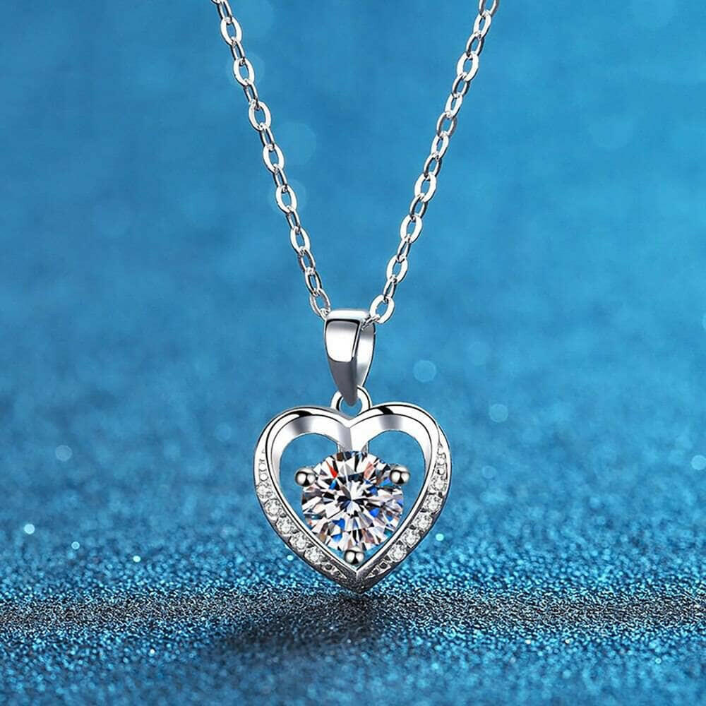 1.00 ct Diamond Clavicle Chain Necklace-Evani Naomi Jewelry