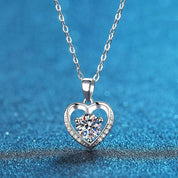 1.00 ct Diamond Clavicle Chain Necklace-Evani Naomi Jewelry