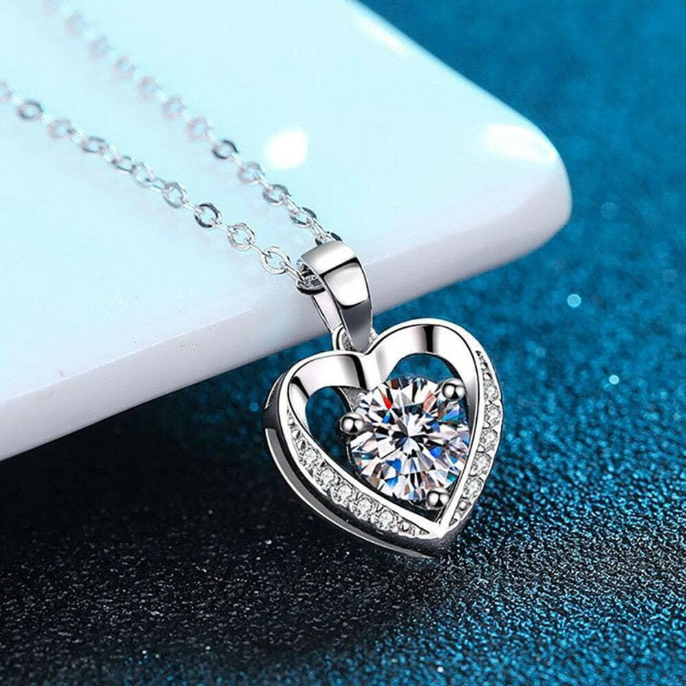 1.00 ct Diamond Clavicle Chain Necklace-Evani Naomi Jewelry