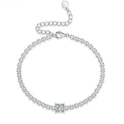 1.00 ct Princess-cut Diamond Bracelet-Evani Naomi Jewelry
