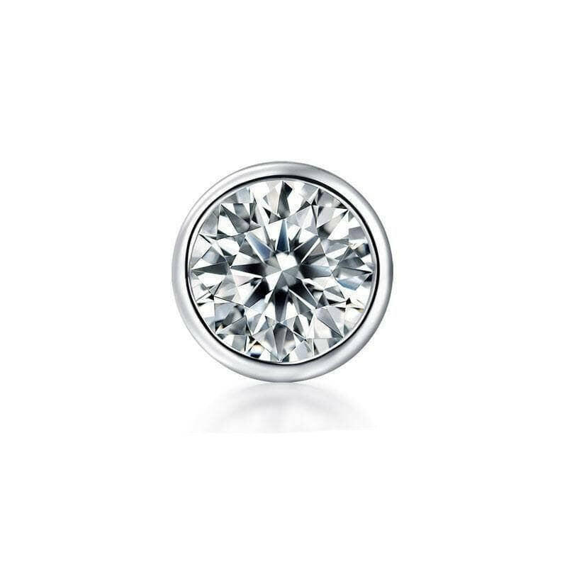 1.00 ct Round Diamond Earring (1 Piece)-Evani Naomi Jewelry