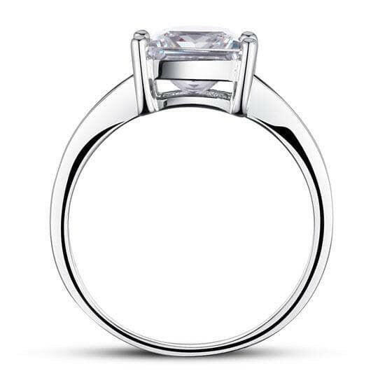 1.50 ct Princess-cut Diamond Engagement Ring-Evani Naomi Jewelry