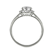 2.0 Ct Round Cut Diamond Halo Engagement Ring-Evani Naomi Jewelry