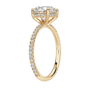 2.50 ct Round Brilliant Cut Diamond Engagement Ring-Evani Naomi Jewelry