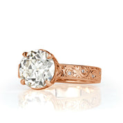 2.90 ct Old European Cut Diamond Engagement Ring-Evani Naomi Jewelry