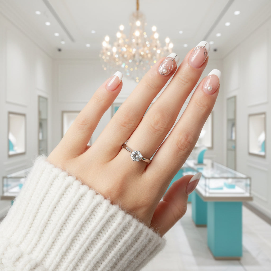 3.00 ct Classic Diamond Solitaire Engagement Ring-Evani Jewelry
