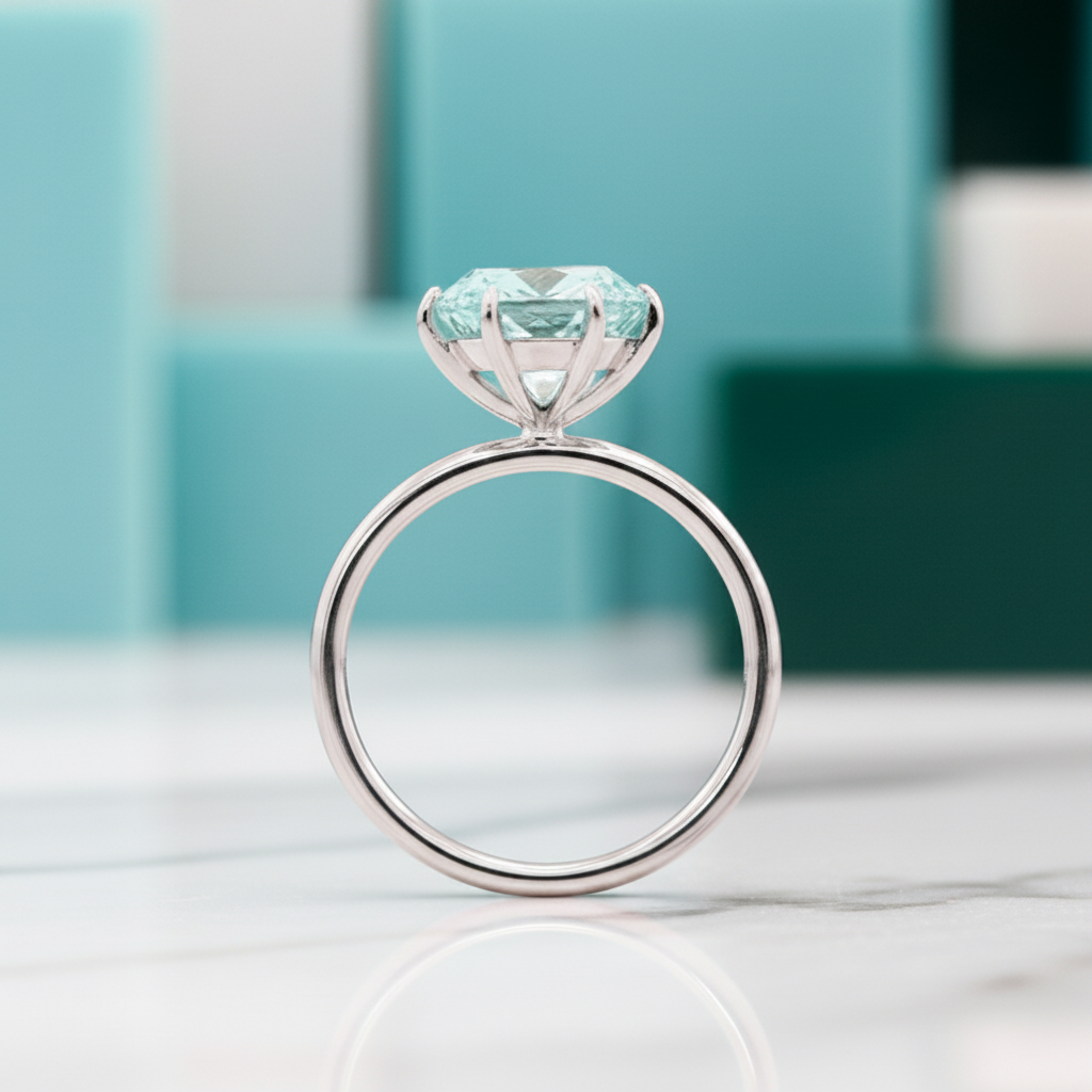 3.0ct Marquise Brilliant Cut Diamond Halo Engagement Ring-Evani Jewelry