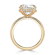 5.00 Ct Round Brilliant Cut Diamond Engagement Ring-Evani Naomi Jewelry