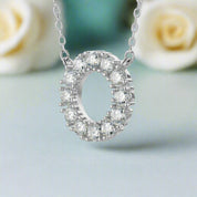Circular 1.2 ct Diamond Pendant Necklace-Evani Naomi Jewelry