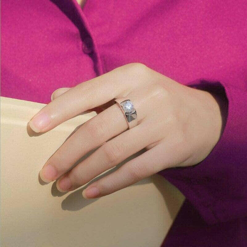 Classic 1.00 ct Diamond Adjustable Ring-Evani Naomi Jewelry