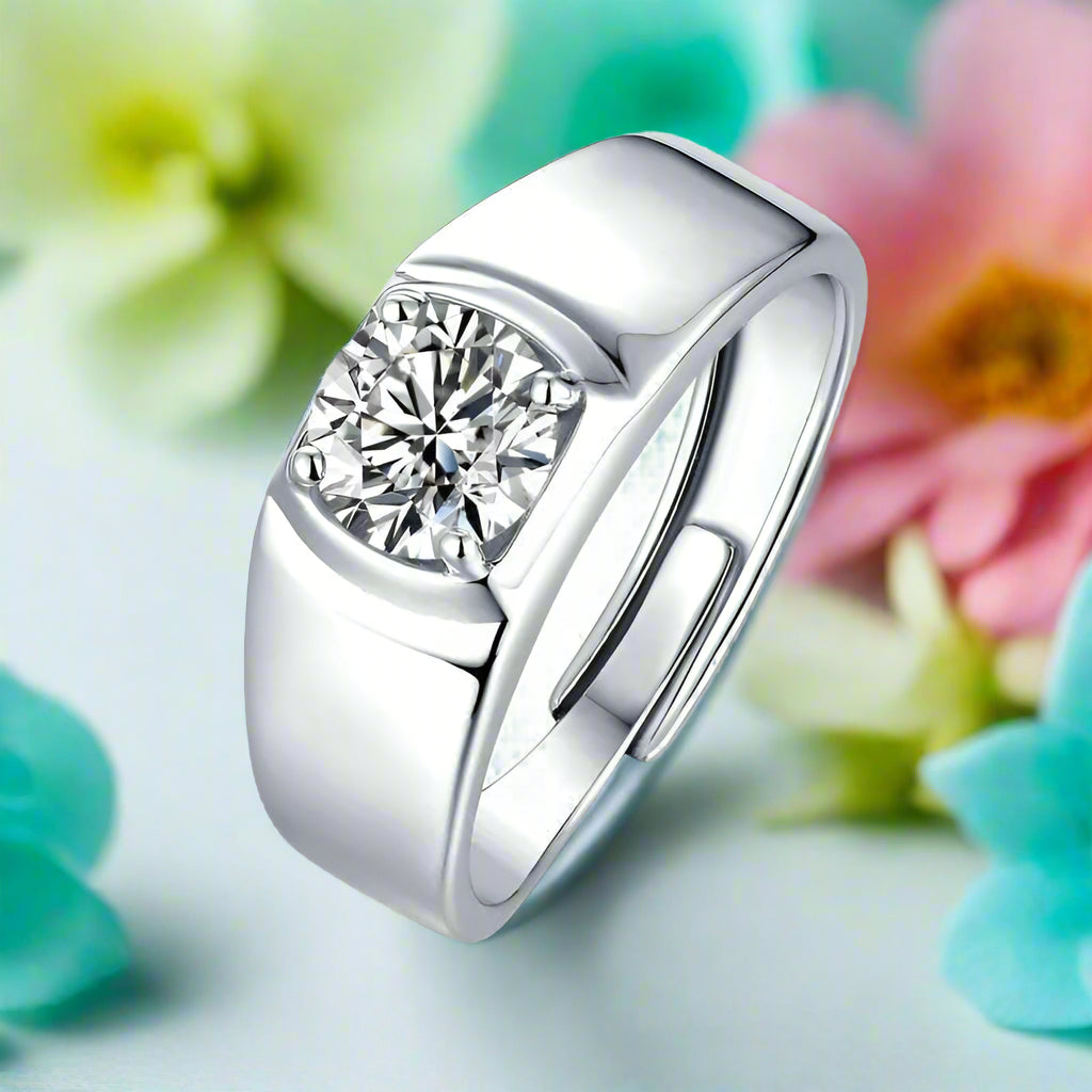 Classic 1.00 ct Diamond Adjustable Ring-Evani Naomi Jewelry