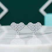 Classic Diamond Heart Jewelry Set-Evani Jewelry