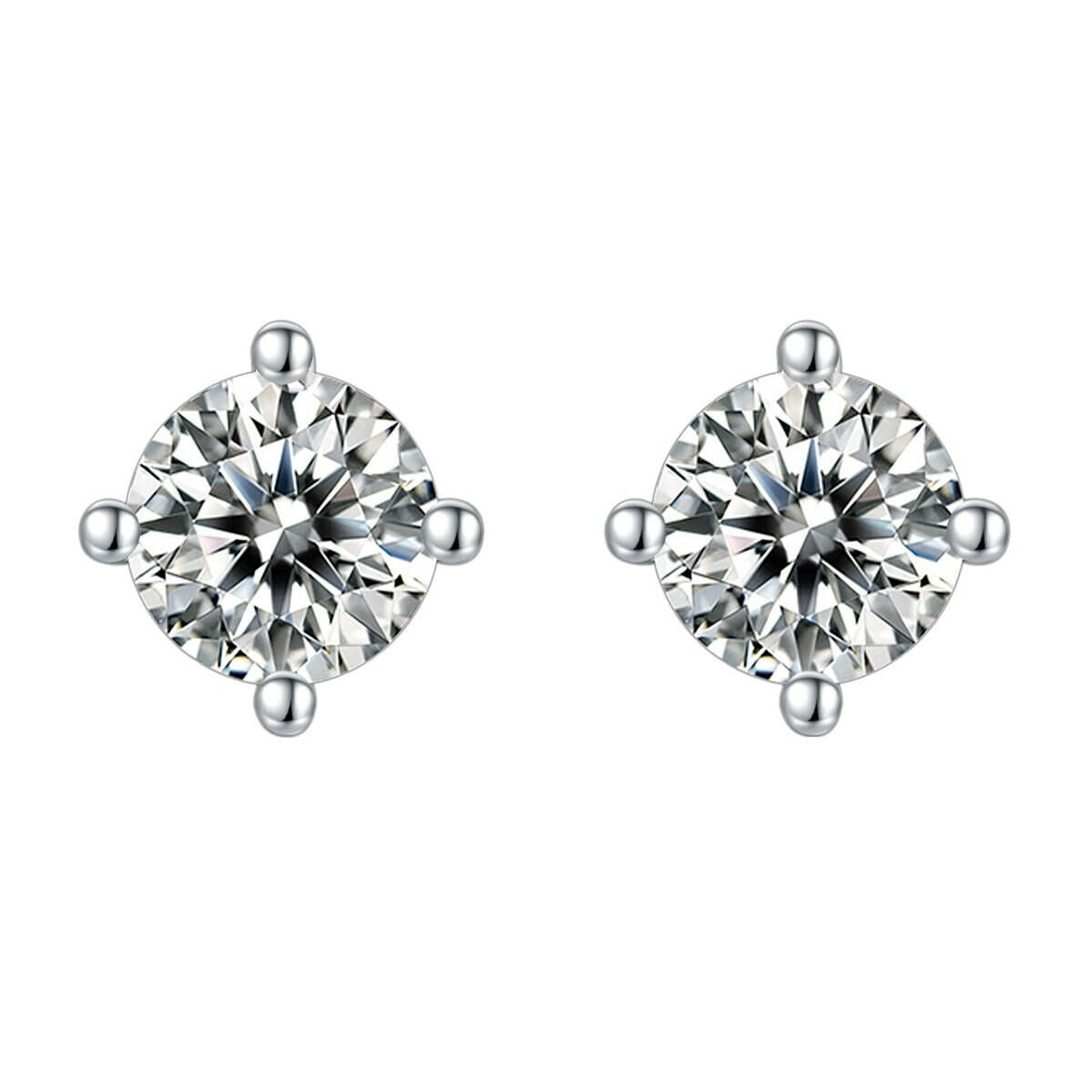 Classic Round Diamond Solitaire Jewelry Set-Evani Naomi Jewelry