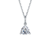 Classic Trillion-cut 1.0 ct Diamond Jewelry Set-Evani Naomi Jewelry