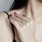 Elegant 1.00 ct Diamond Crown Engagement Ring-Evani Naomi Jewelry