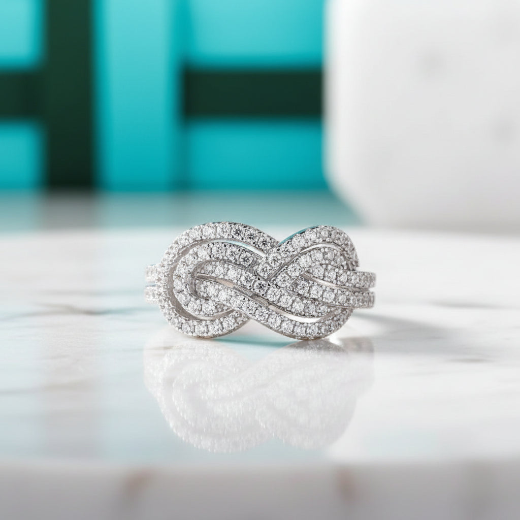 Elegant 4.0ct Diamond White Gold Anniversary Wedding Band-Evani Jewelry