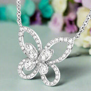 Elegant Double-Butterfly Necklace-Evani Naomi Jewelry