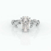 Hell and Back Gothic Engagement Rings in 14k Gold Limited Coffin Cut Diamond-Evani Naomi Jewelry