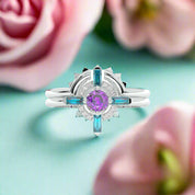 Outlaw's Ring Set- Video Game Inspired Rings in 14k Yellow Gold-Evani Naomi Jewelry