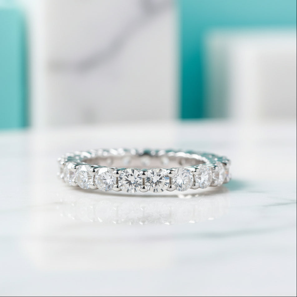 3.5ct Oval Cut Diamond 3-Pieces Bridal Set-Evani Jewelry