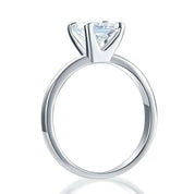 Princess-cut 1.00 ct Diamond Engagement Ring-Evani Naomi Jewelry