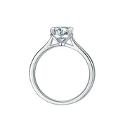 Round-cut 1.00 ct Diamond Solitaire Engagement Ring-Evani Naomi Jewelry