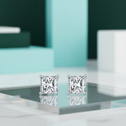 Square-cut 1.0 ct Diamond Jewelry Set-Evani Jewelry