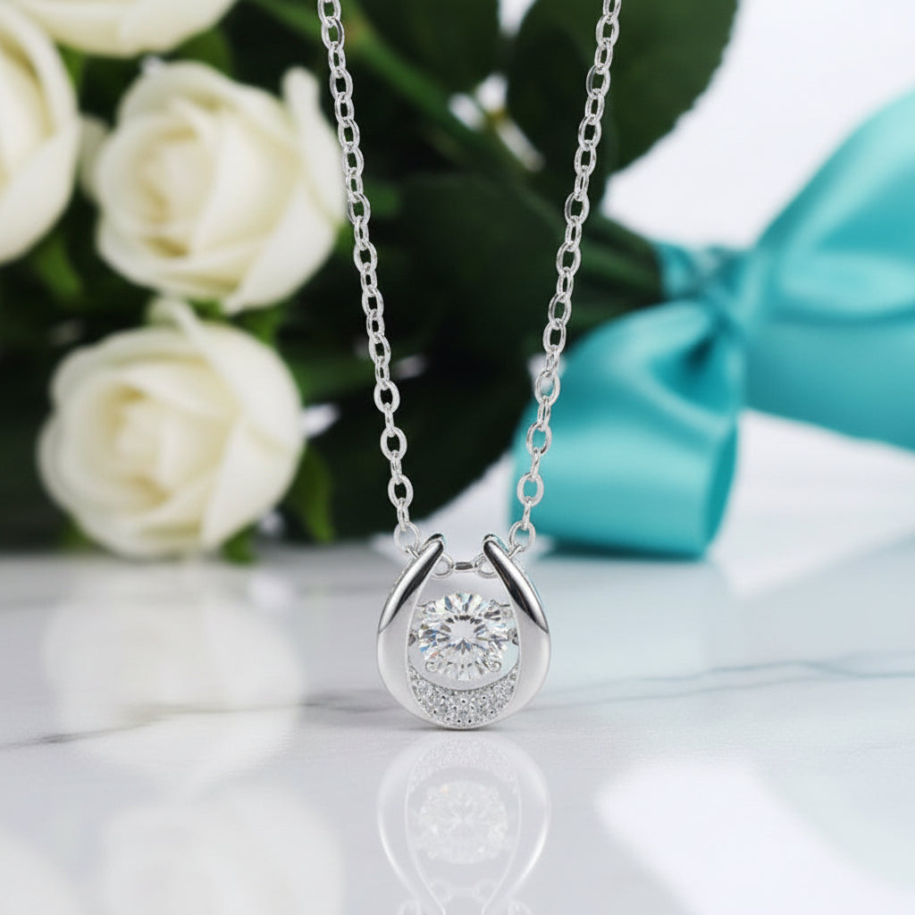 Twinkle 0.5 ct Round Diamond Necklace-Evani Jewelry