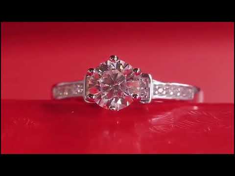 1.00 ct 6-Prong Diamond Adjustable Engagement Ring