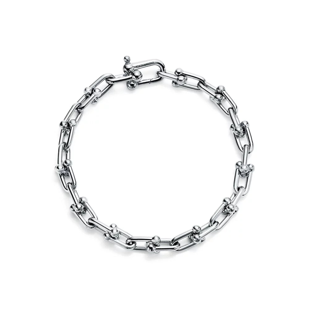 Punk Skull Link Chain Bracelet
