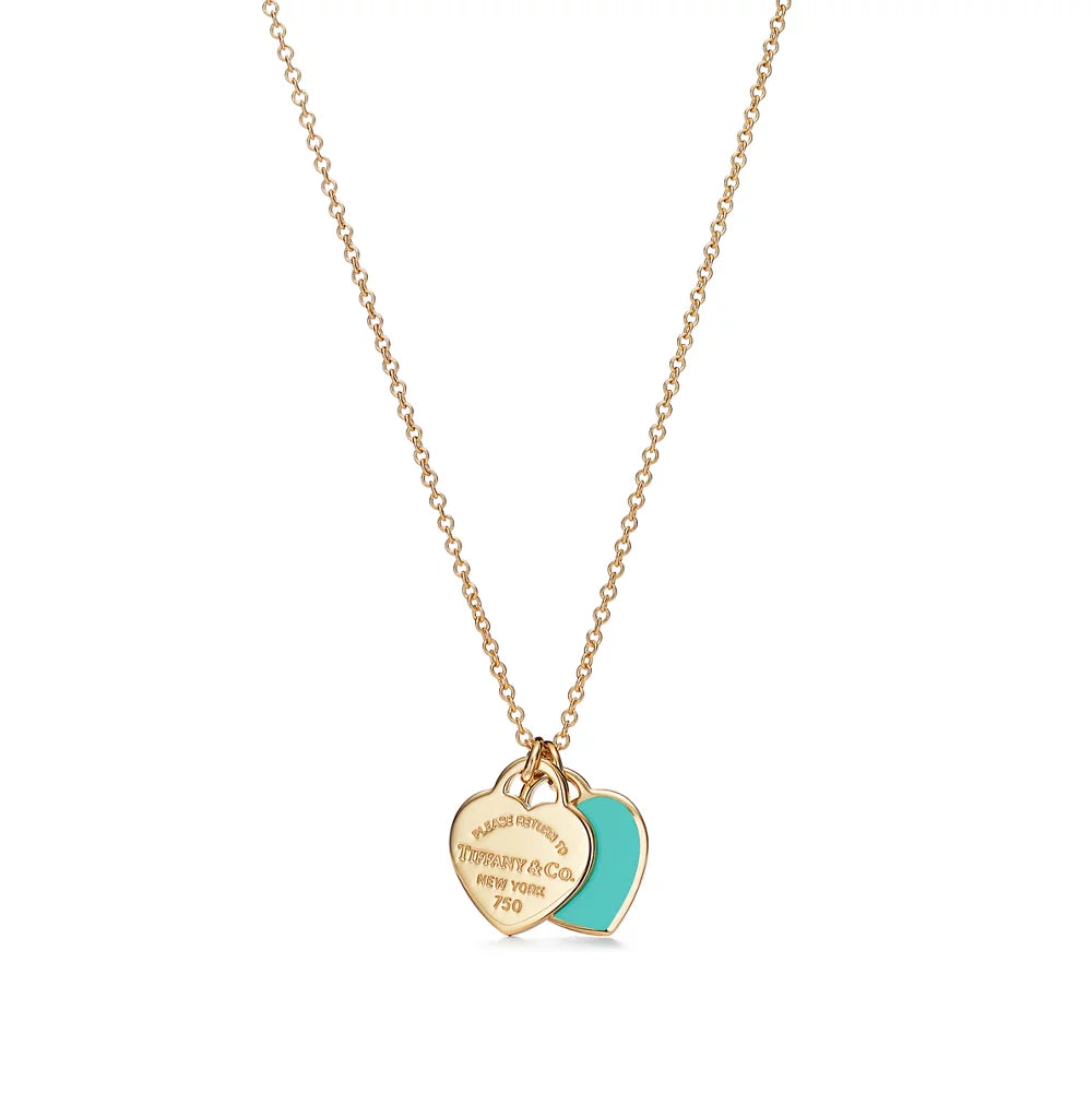 Cute Heart with Unicorn Pendant Necklace