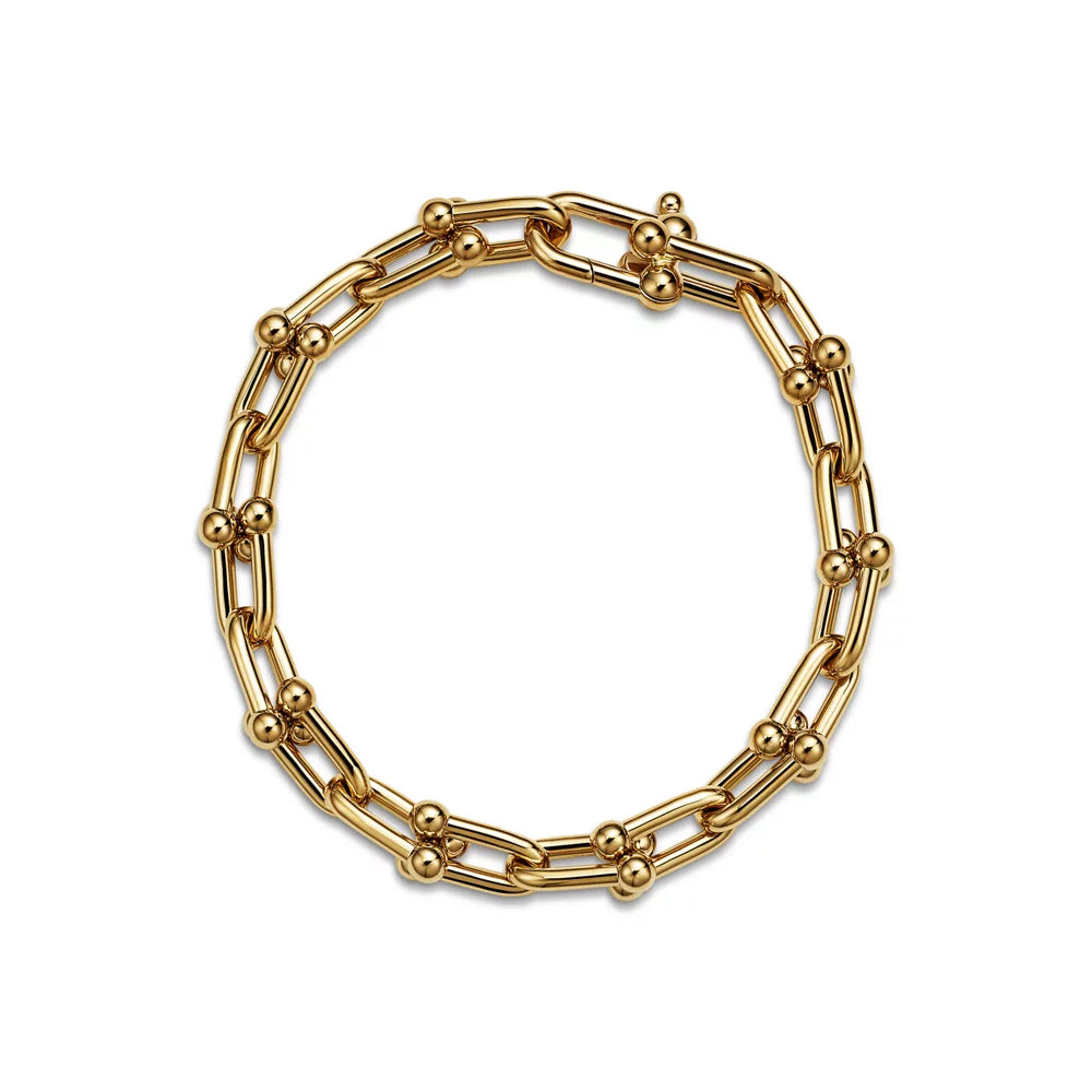 Domineering Snake Head Link Chain Bracelet