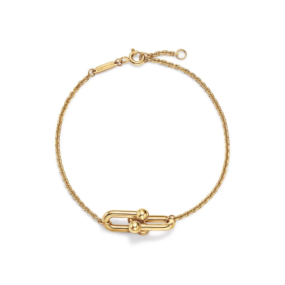 Punk Dragon Byzantine Double Link Chain Bracelet